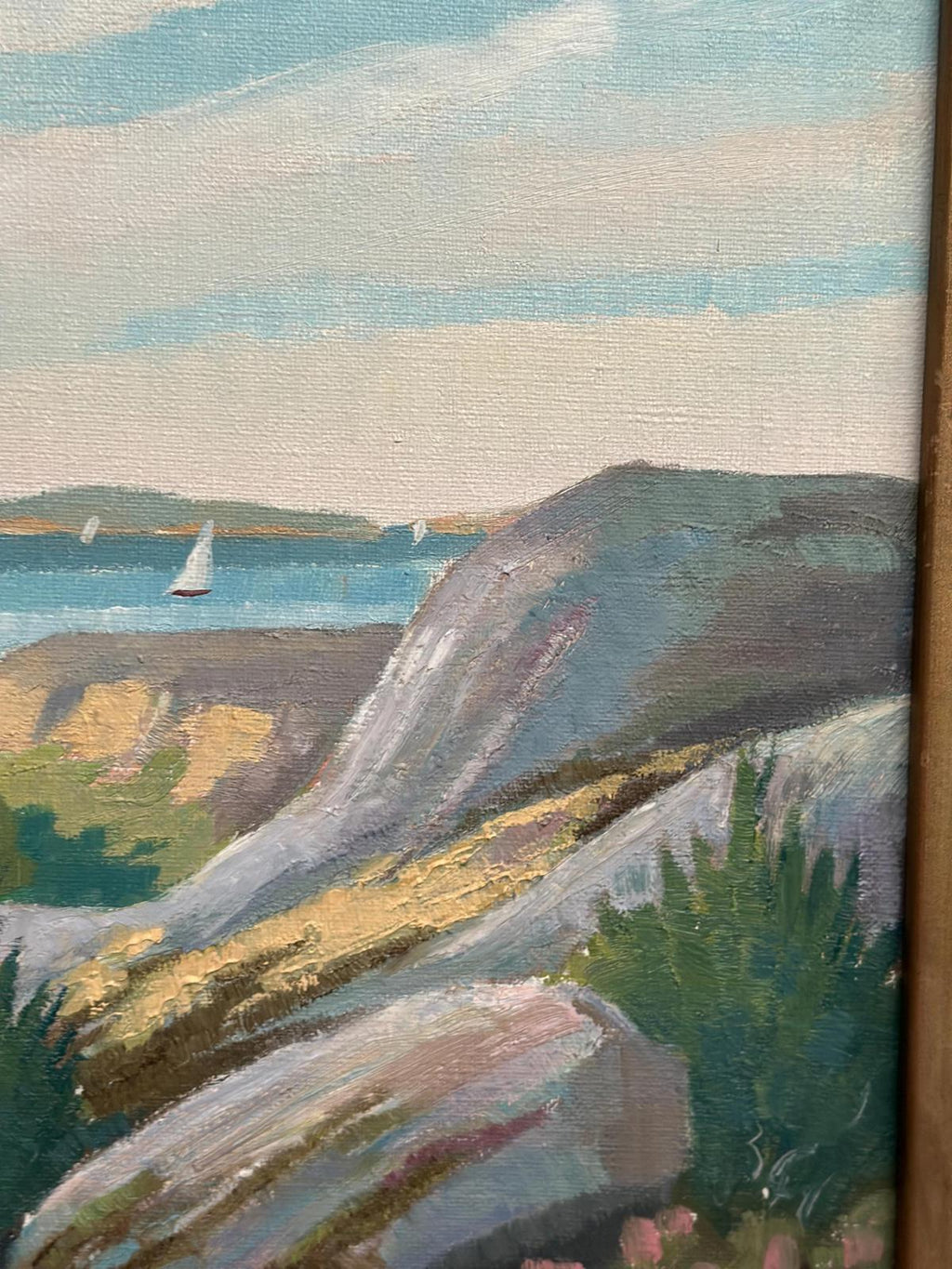 “Coastal Landscape” by R.