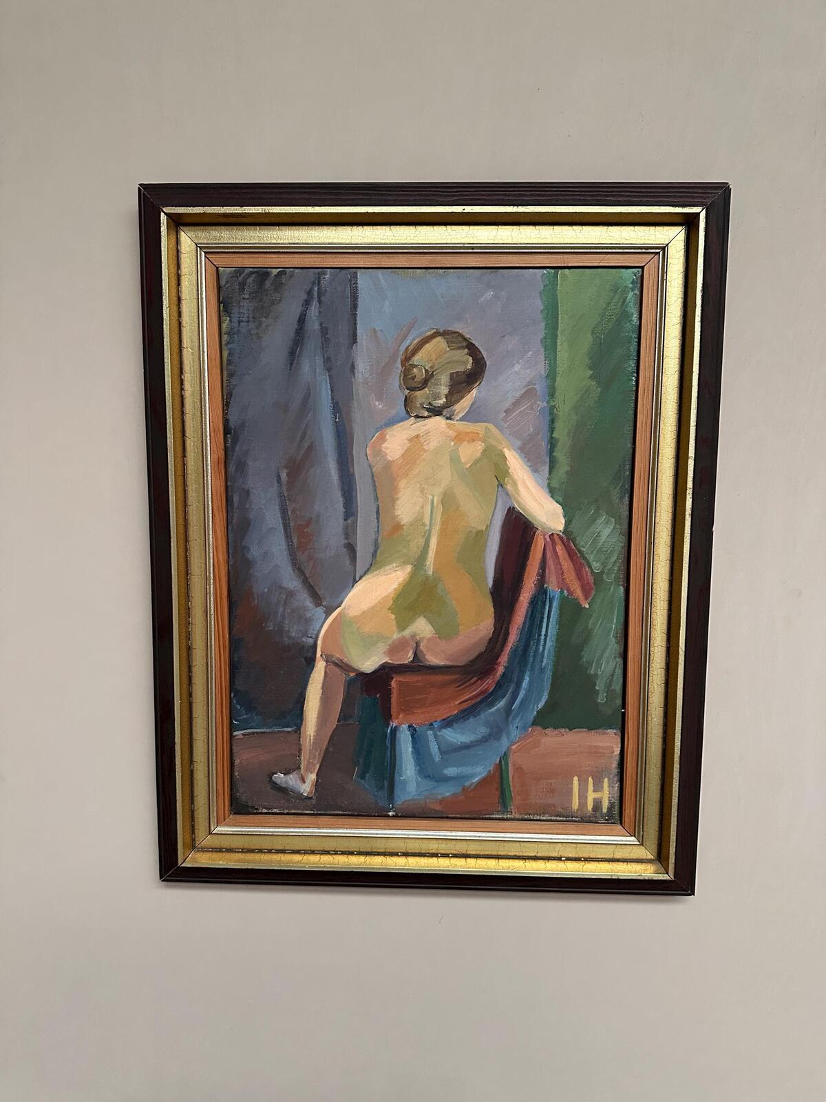 “Sitting Woman” (Attributed to Inger Hasselgren)