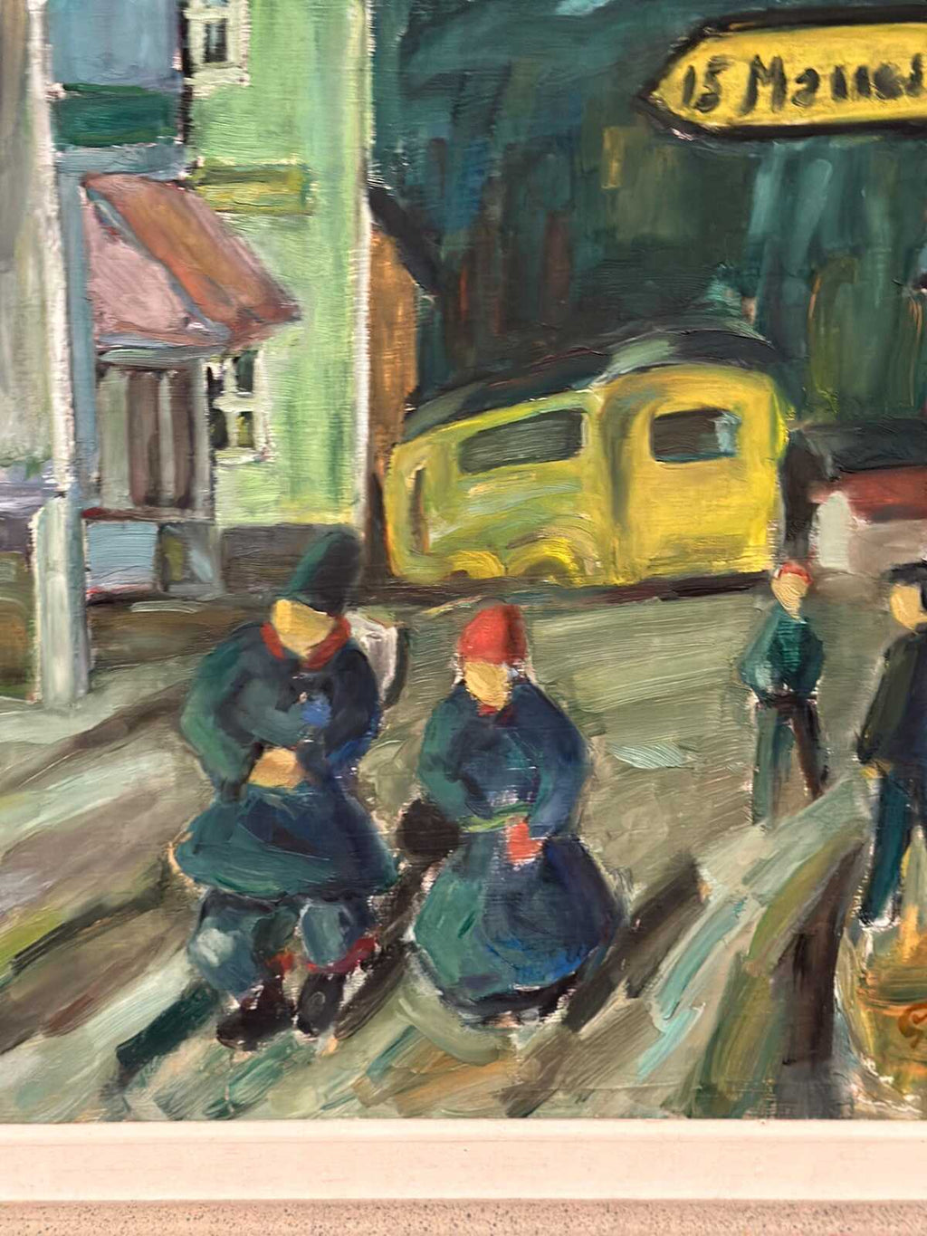 “Figures in the Street” by Georg Andersson