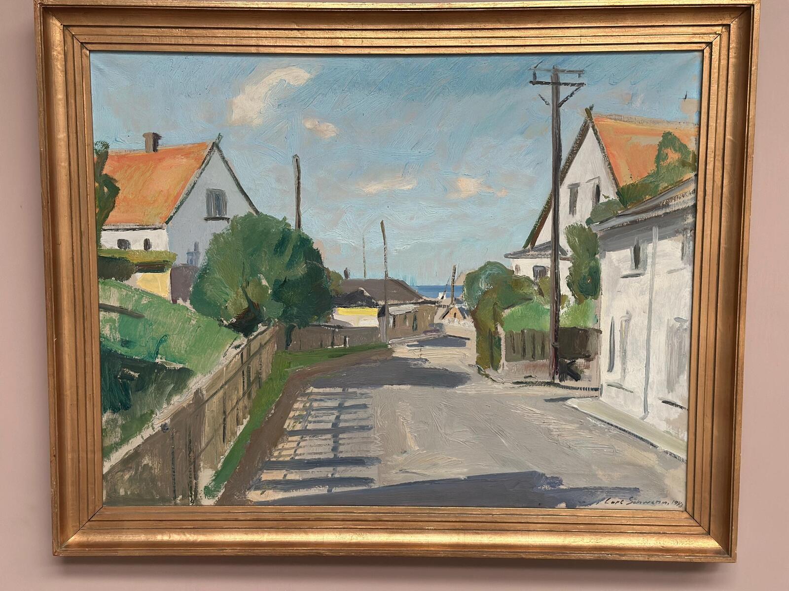 “Mod Lyet” by Carl Schwenn (1888–1973) – Dated 1949