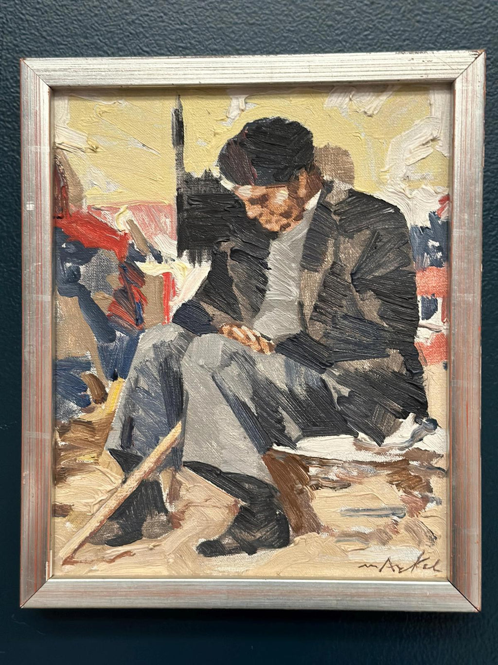 “Resting Man” by Adrian van Arkel