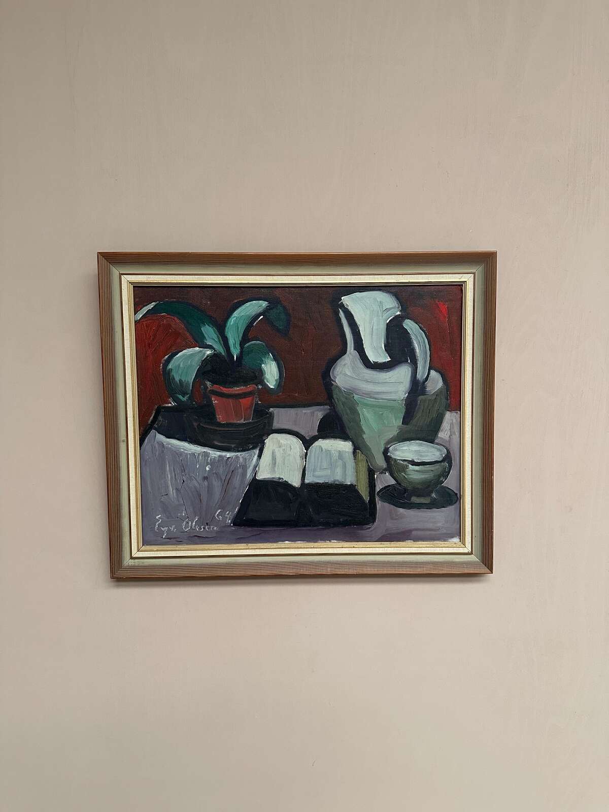 “Pitcher and Plant ” by Evy Olesen