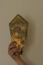 Pair Of Swedish Brass Sconces