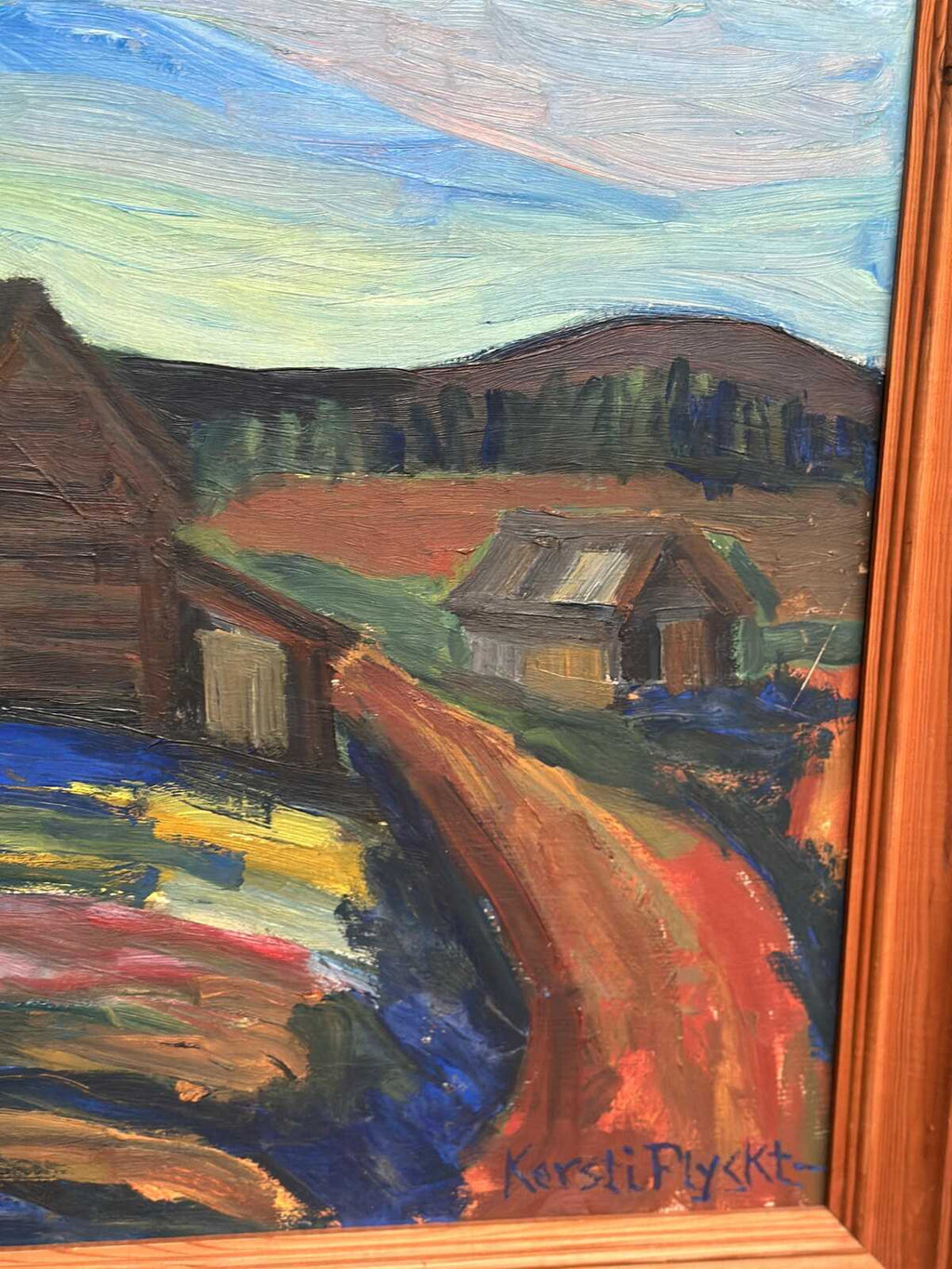 “Mountain Landscape” by Kersti Flyckt