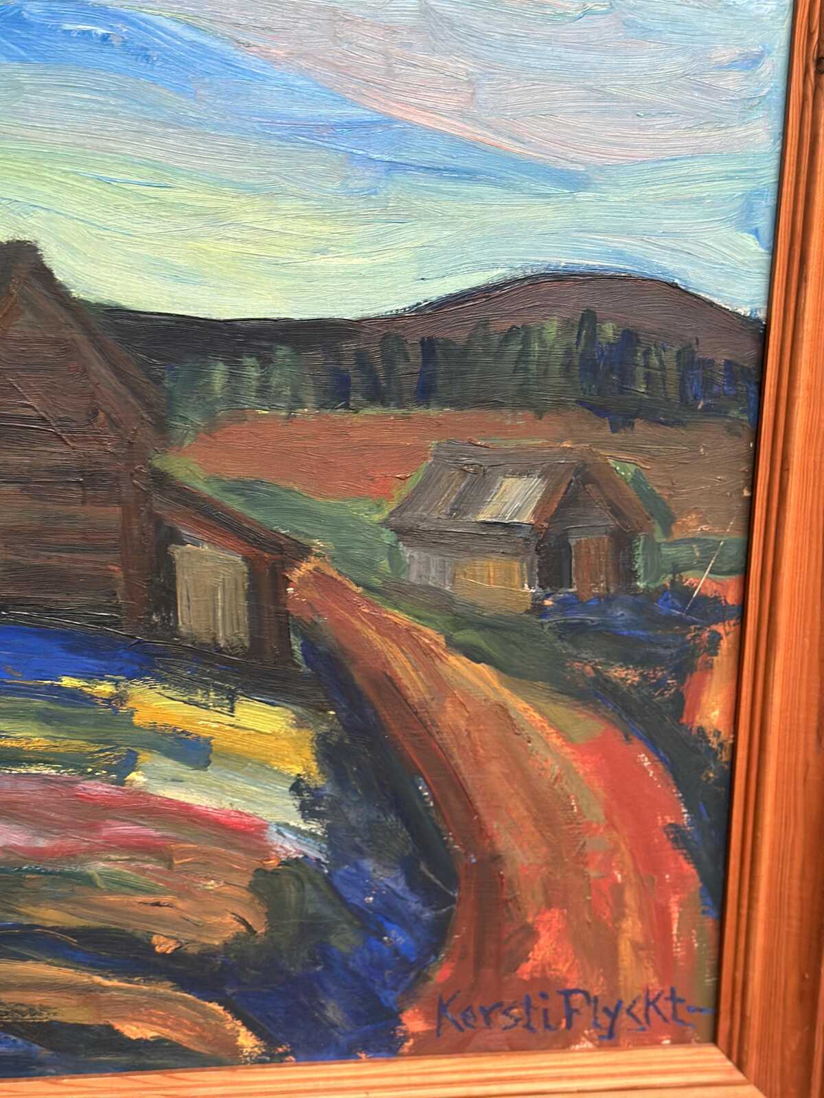 “Mountain Landscape” by Kersti Flyckt