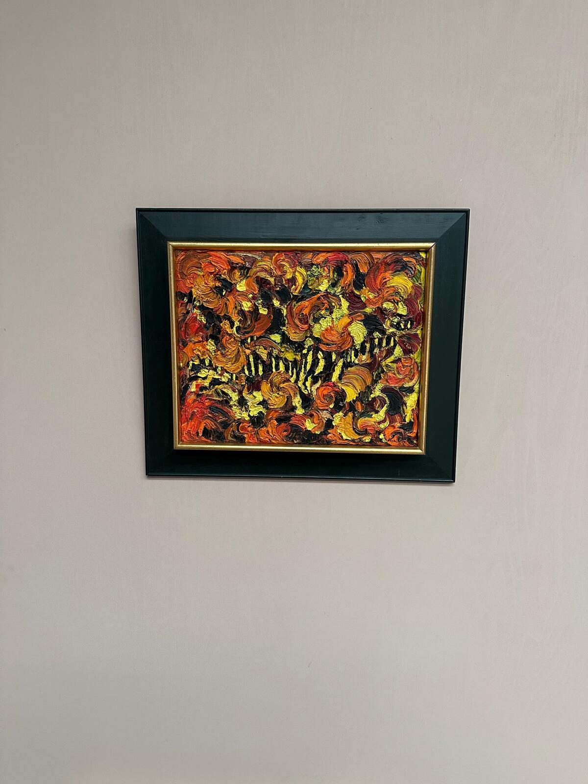 “Flowers” by Sarah Sandberg – Dated 1973