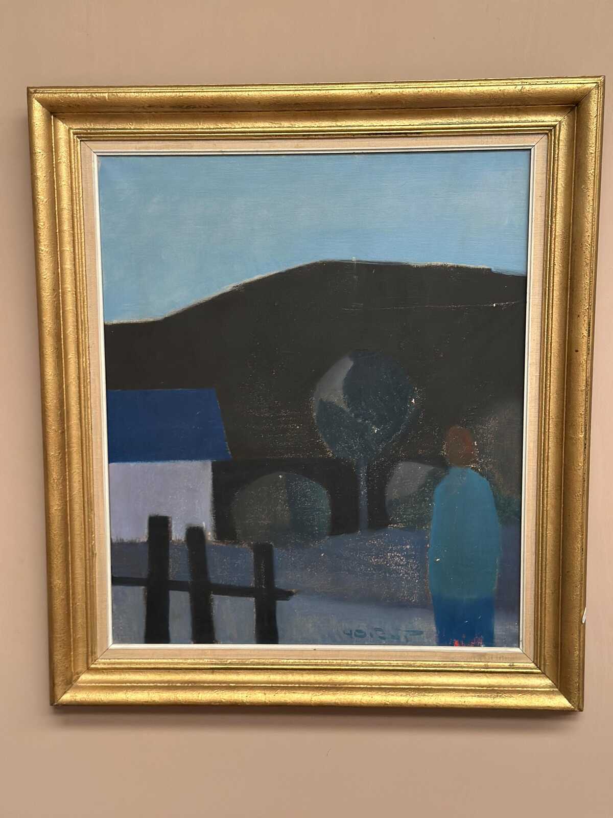 “Landscape” by Knud Horup (1926–1973)