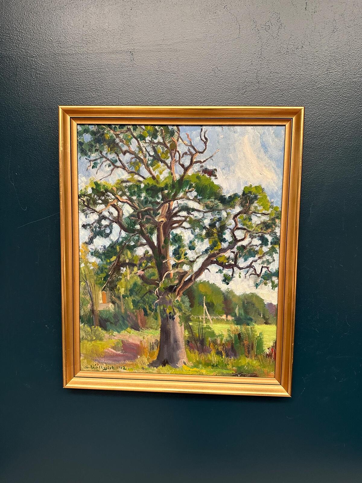 “Majestic Tree” by Sven Wallqvist (1909–1991)