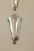 Pair Of Mid Century Swedish Pewter Sconces