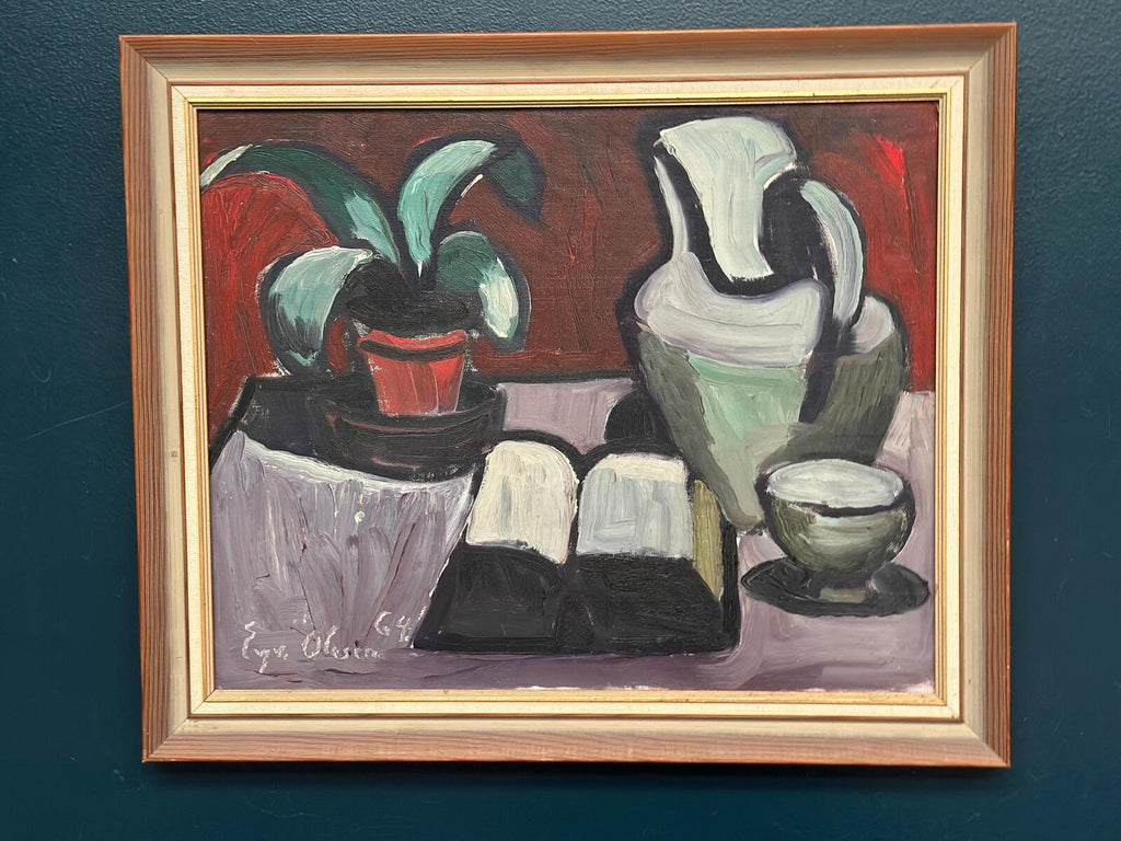 “Pitcher and Plant ” by Evy Olesen