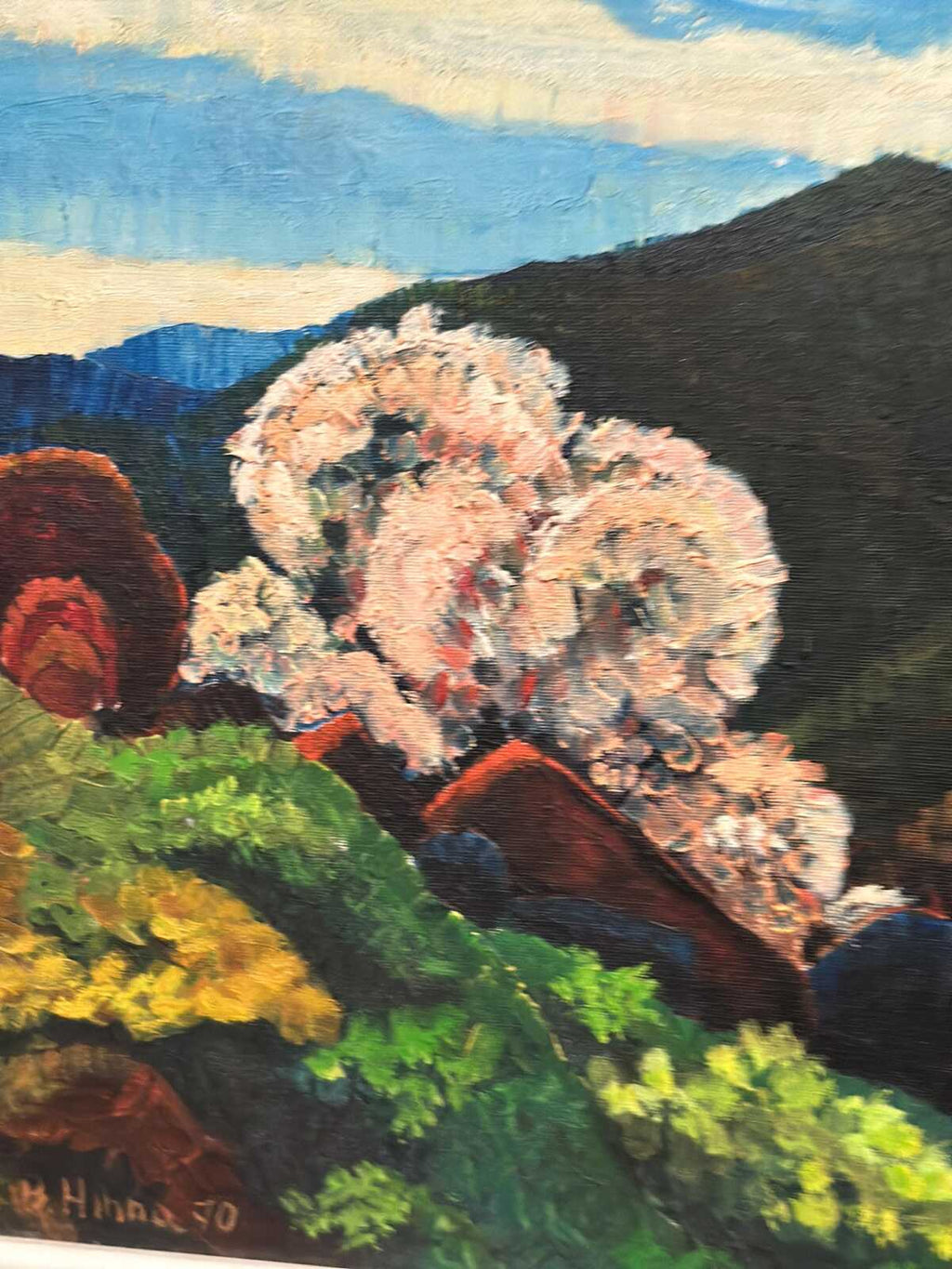 “Mountain Landscape” by John B. Hinna