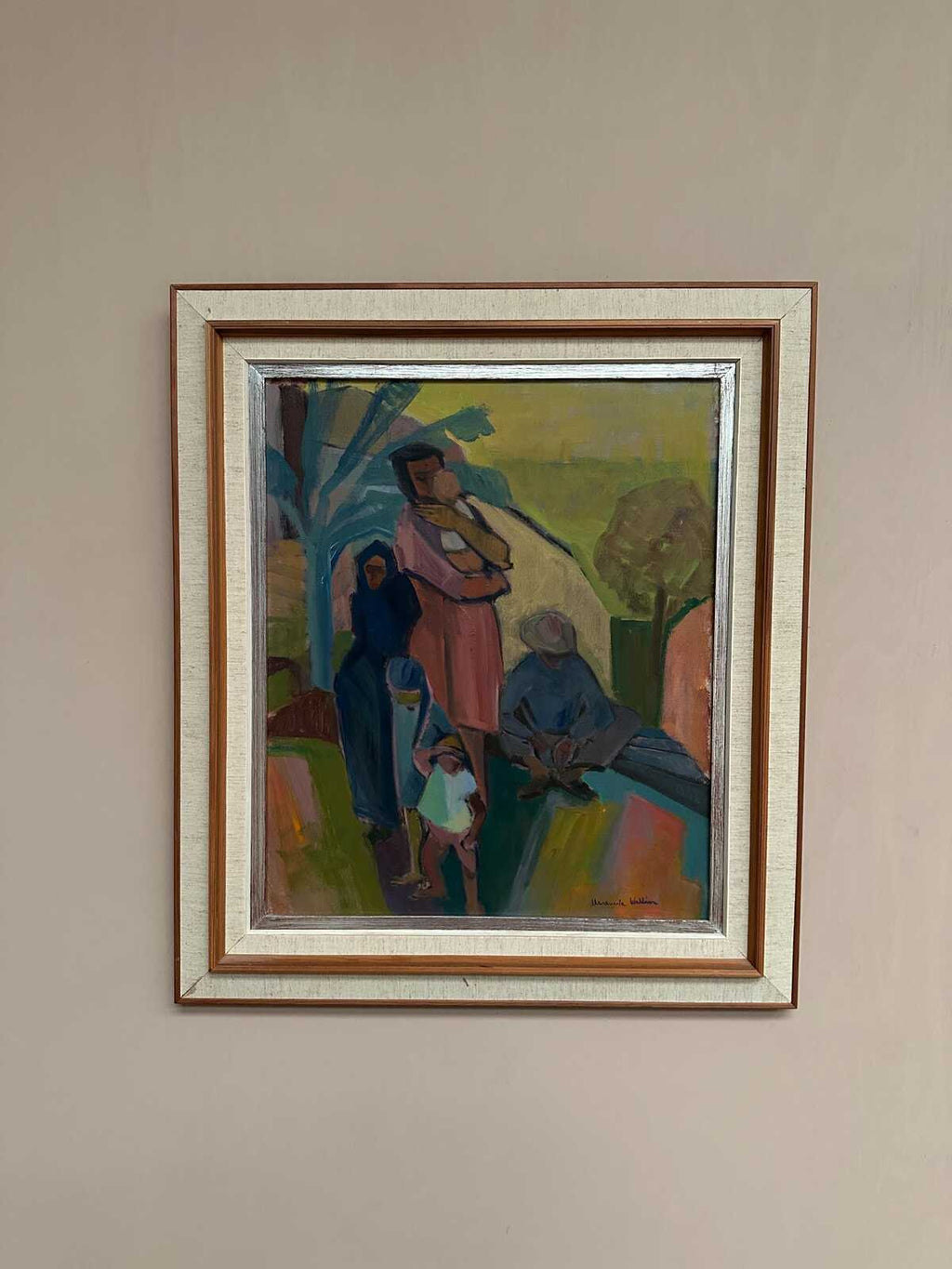 “Family in Tenerife” by Margareta Wallin