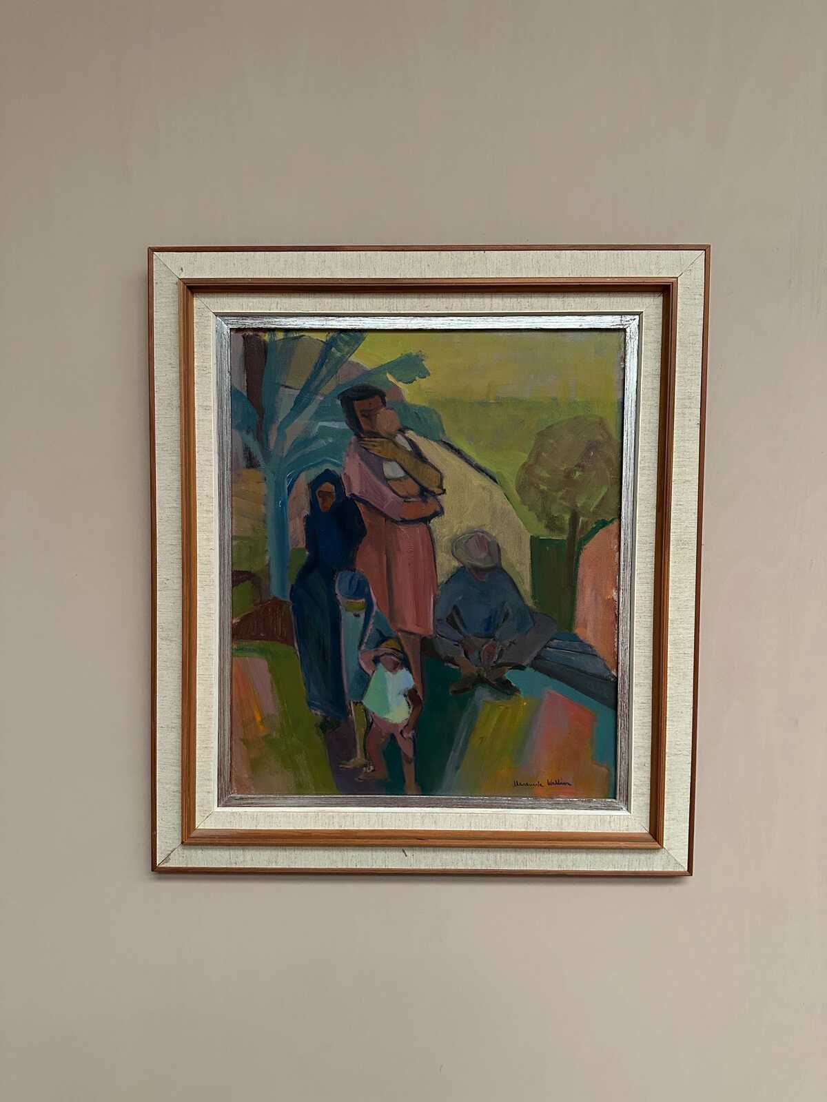 “Family in Tenerife” by Margareta Wallin