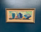 “Kattle Bowl and Glass” by Louis Zelig