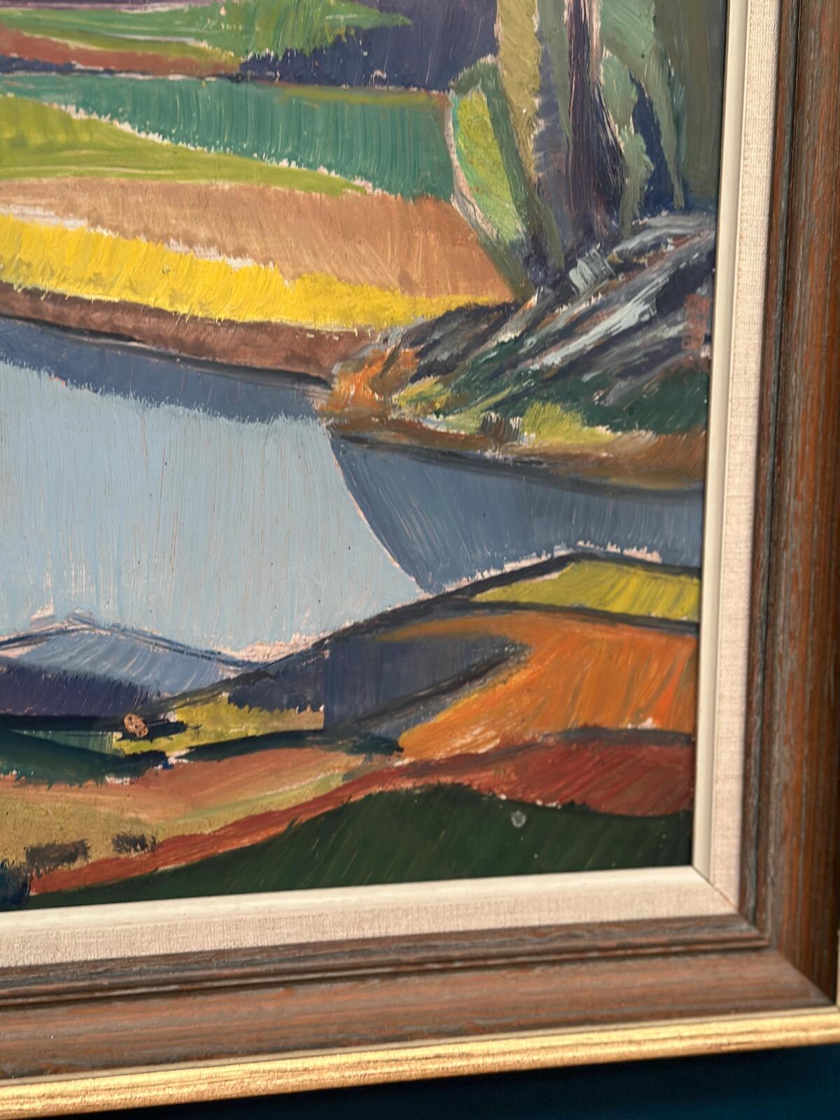 “Natural Landscape” by Frans Rase (1913–1994)