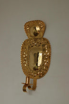 Pair Of Mid Century Swedish Brass Sconces