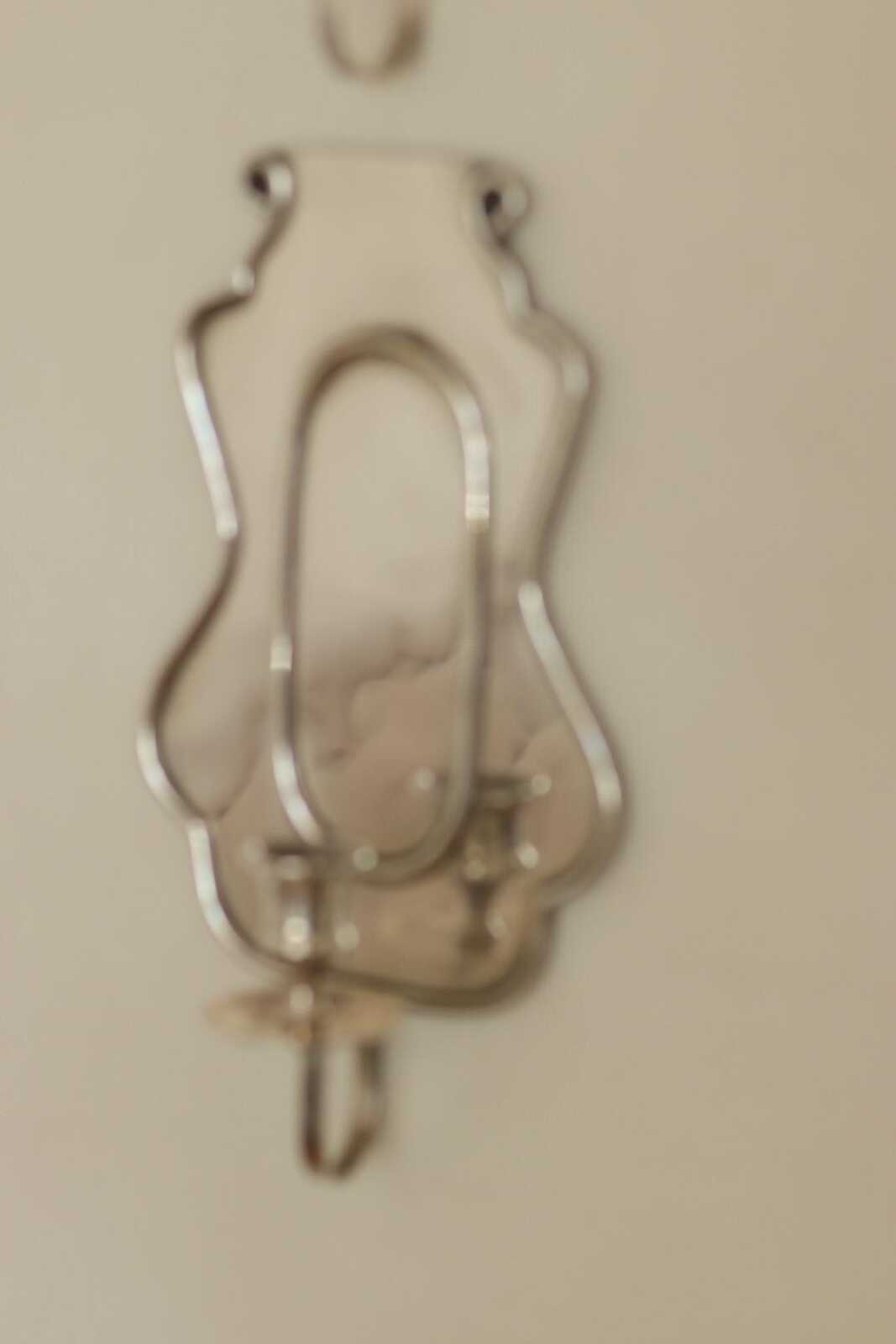 Pair Of Mid Century Swedish Pewter Sconces