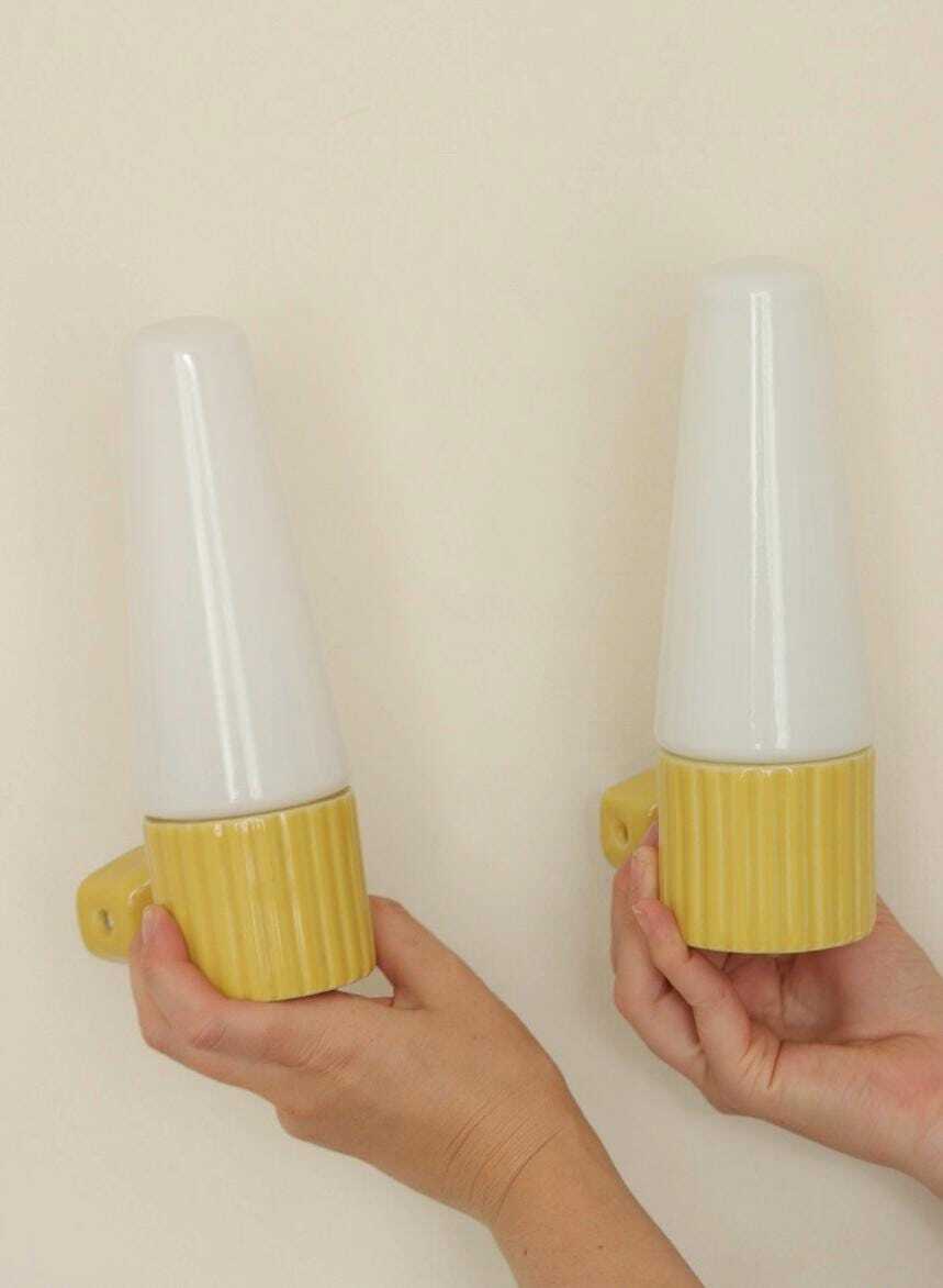 Pair of Swedish Wall lamps designed by SIGVARD BERNADOTTE for IFÖ