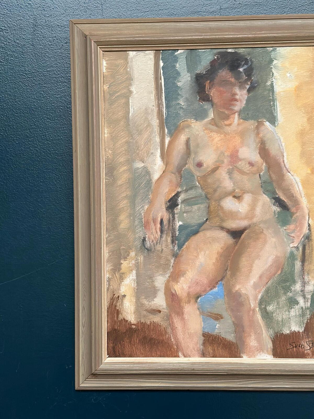 “Seated Lady” by Sven Strömberg