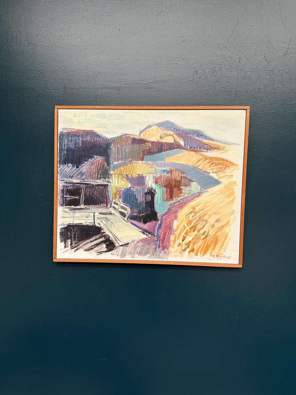 “Mine at Silfhyttan, Dalarna” by Gustaf Höglund