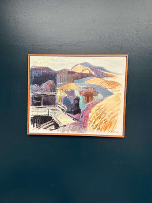 “Mine at Silfhyttan, Dalarna” by Gustaf Höglund