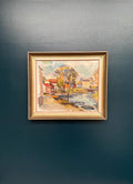 “Riverside Village” by B. Lundqvist