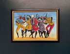 “Dancing Figures with Instruments” by R. Shaw