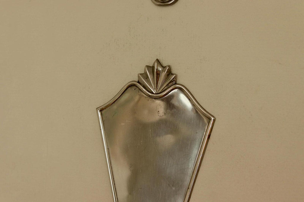 Pair Of Swedish Pewter Sconces By Ystad Tenn
