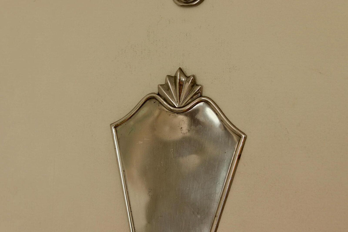 Pair Of Swedish Pewter Sconces By Ystad Tenn