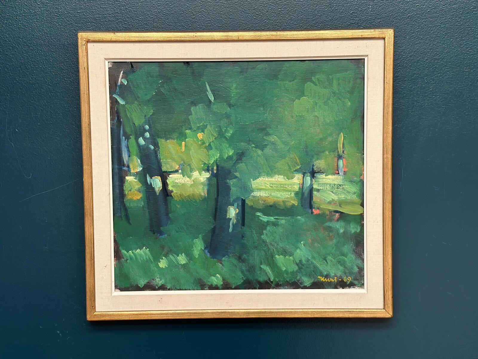 “Forest Grove” by Kurt Rubank (1923–2006) – Dated 1969