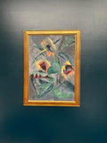 Abstract Still Life with Sunflowers