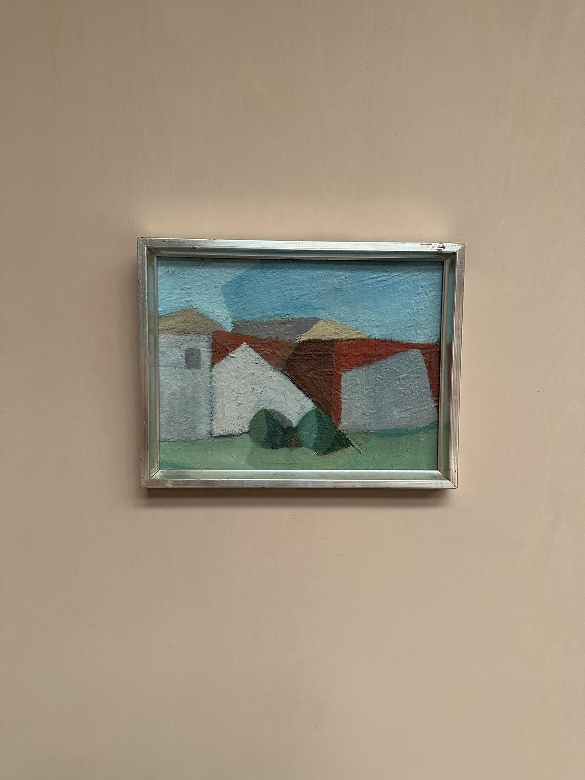 “Buildings” Attributed to Gustaf Råberg