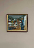“Badgast och Fiskargubbe” by Fritz Henry Johansson