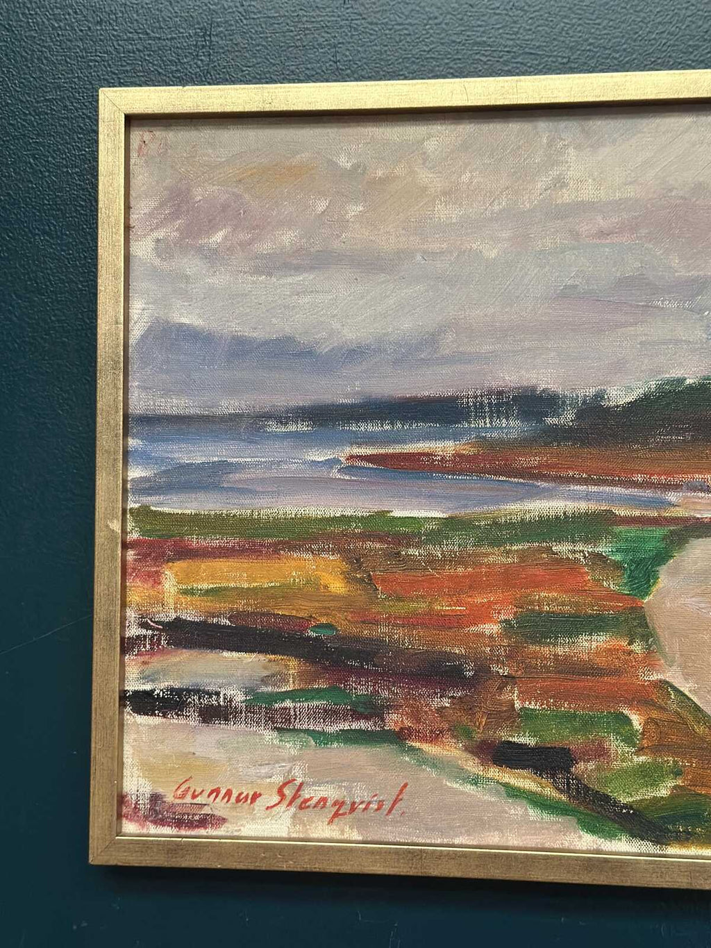 “Coastal Landscape” by Gunnar Stenqvist