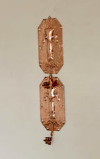 Pair of  Swedish Copper Wall Sconces