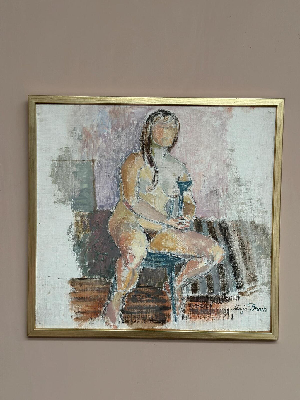 “Nude Study” by Maja Bruun