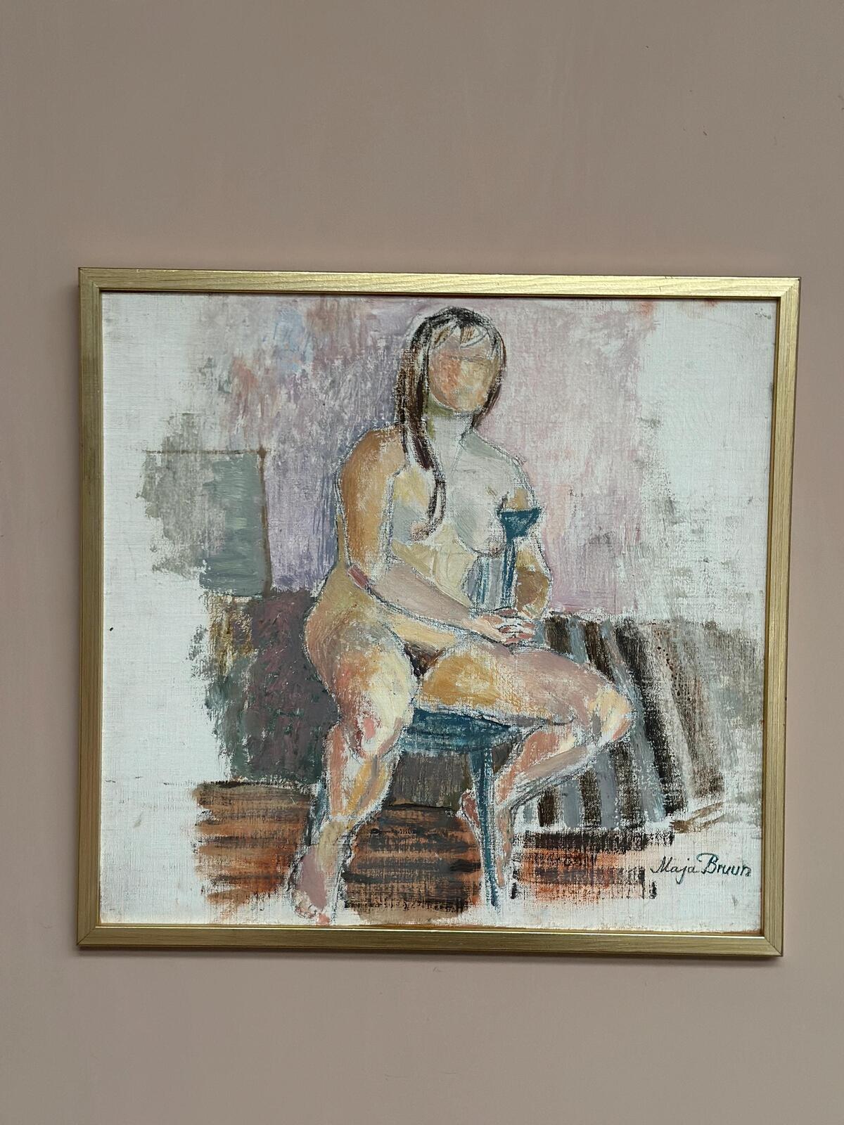 “Nude Study” by Maja Bruun