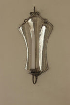Pair Of Swedish Pewter Sconces By Karin Boström, Linköping Dated 1931