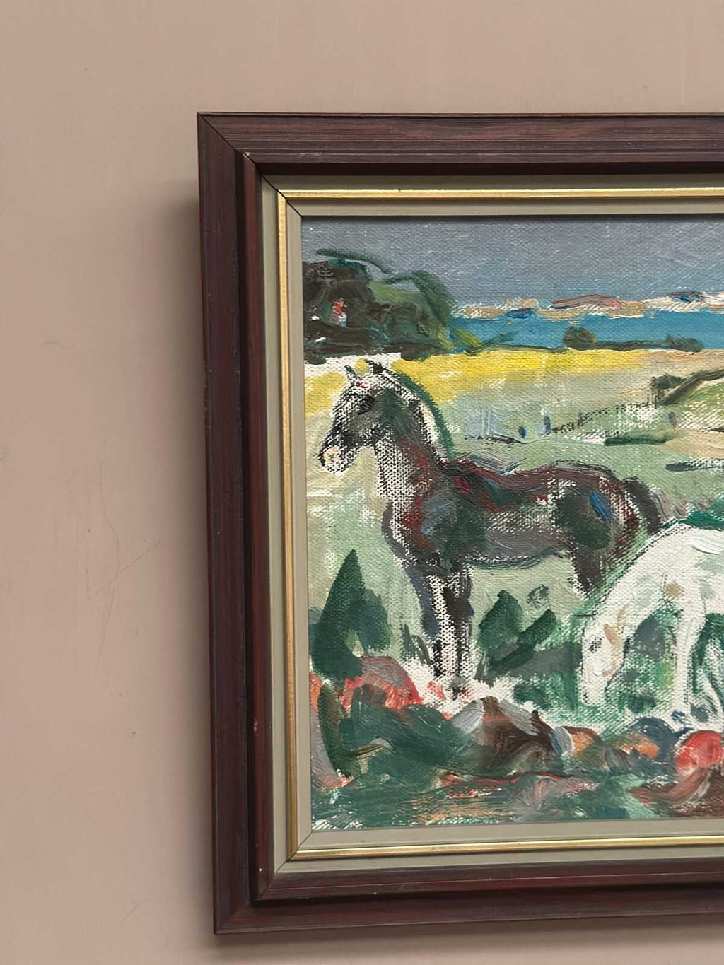 Landscape with Horses