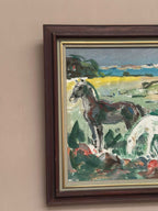 Landscape with Horses