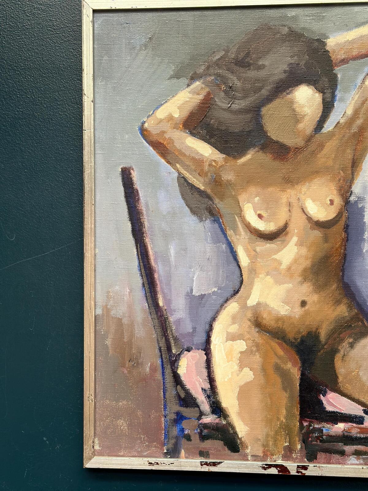 “Model on Chair” by Sven Erik Lund
