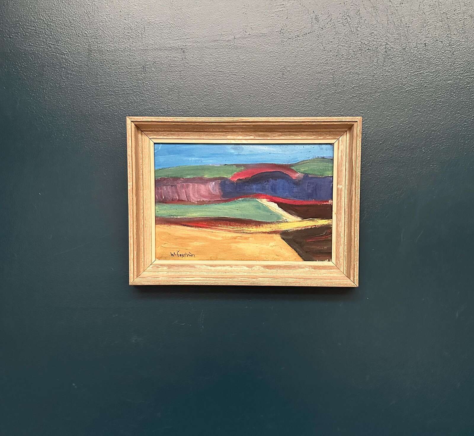 “Abstract Landscape” by W. Engström