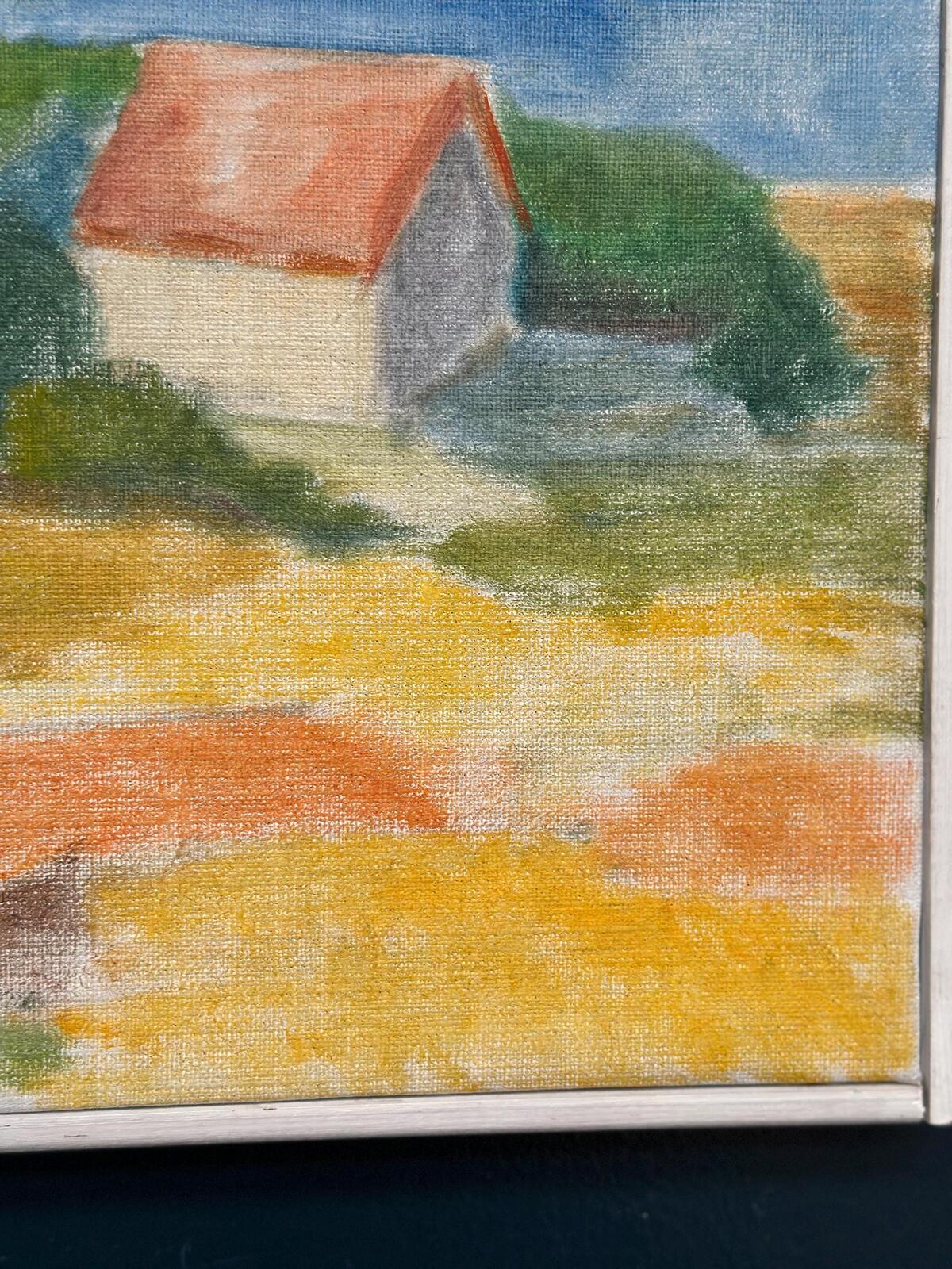 “Landscape with Barns” by Ulla Jansson