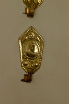 Pair Of Swedish Brass Sconces