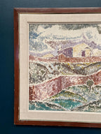 “Landscape with Buildings” by Gösta Nordblad