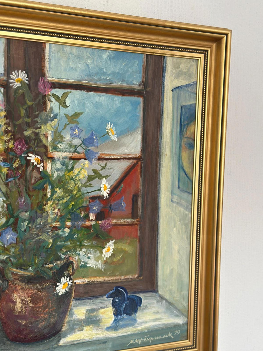 “Flowers by the Window” by Kaj Järpemark