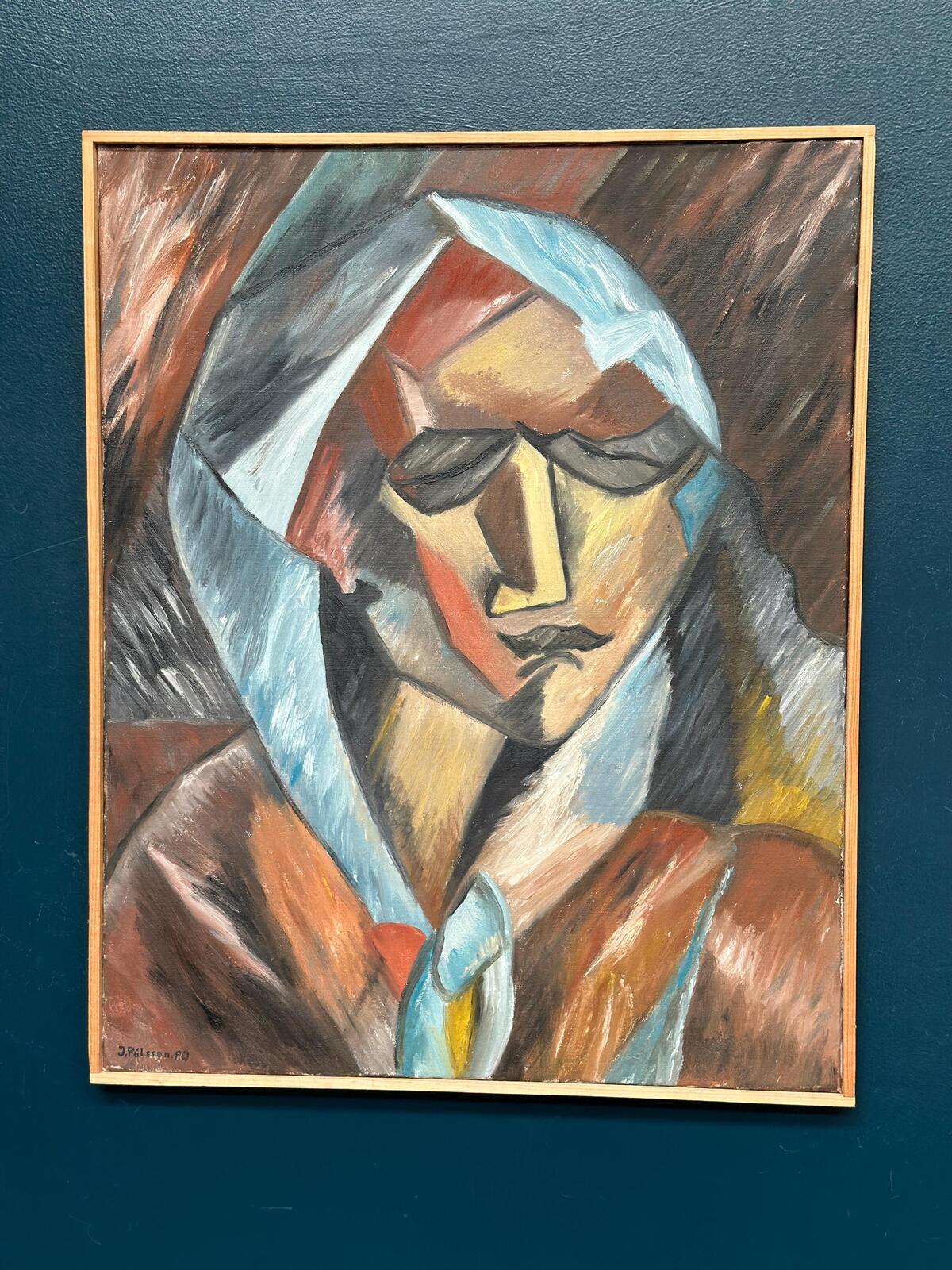 “Cubist Woman Portrait” by Jan Pålsson