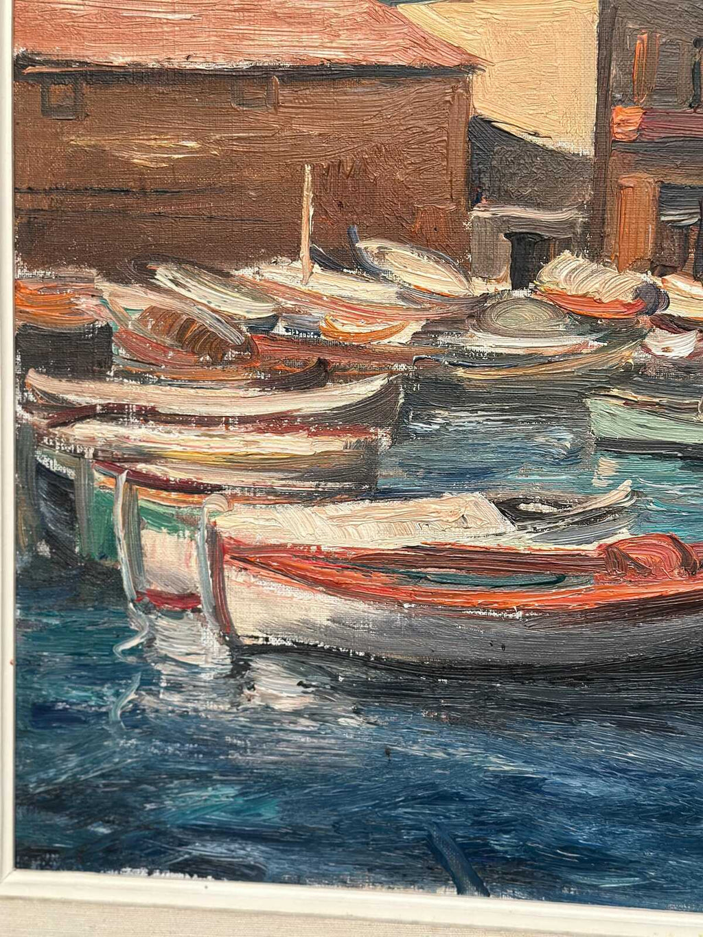 “Boats in the Harbor” by Ellis Wallin