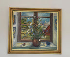“Flowers by the Window” by Kaj Järpemark