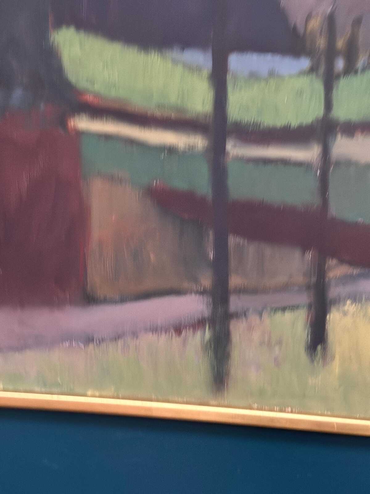 “Landscape” by Anna‑Stina Lorentze Nilstoft (1928–2017)
